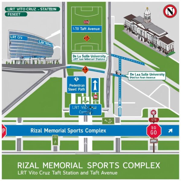 Directions to stadium