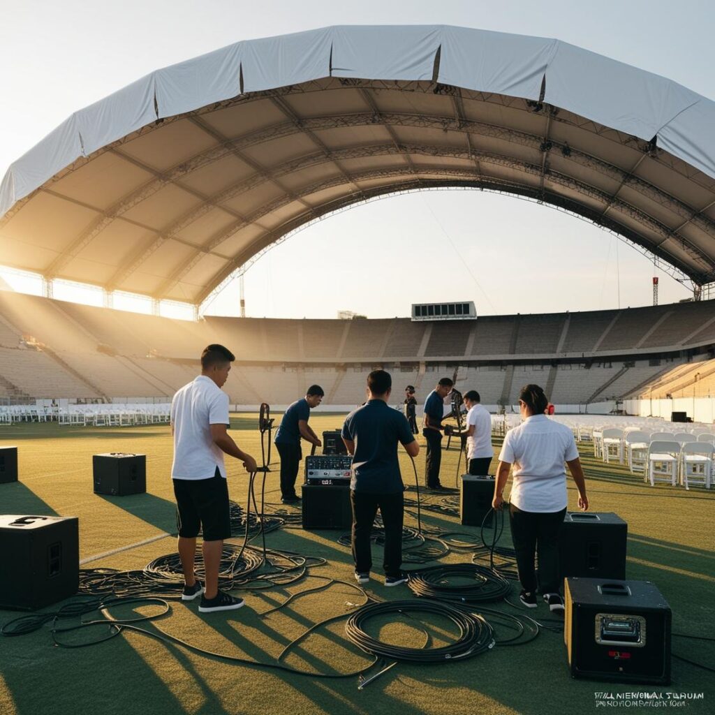 Event setup view
