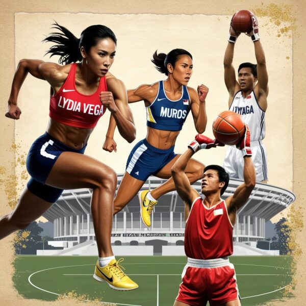 Filipino athlete montage