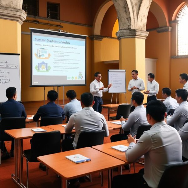 Seminar room setup