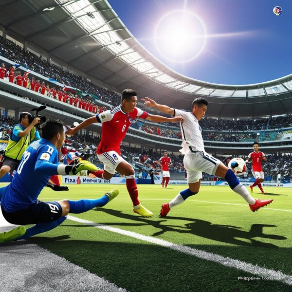 Goal at stadium