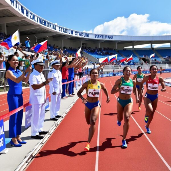 Track race in Manila