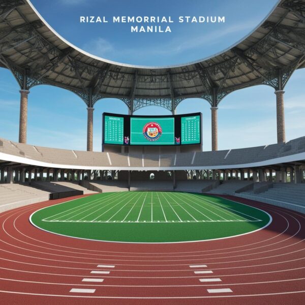 Stadium renovation view